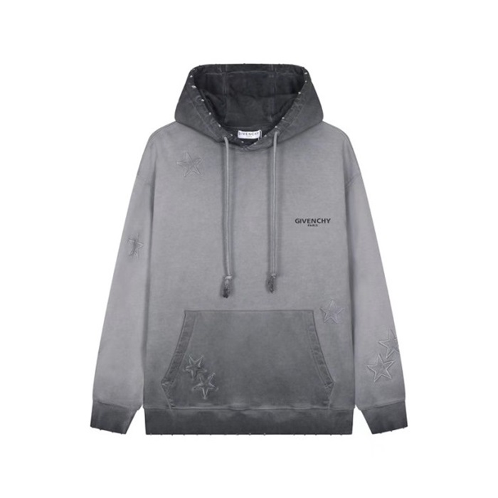 ジバンシィメンズグレーフーディi353