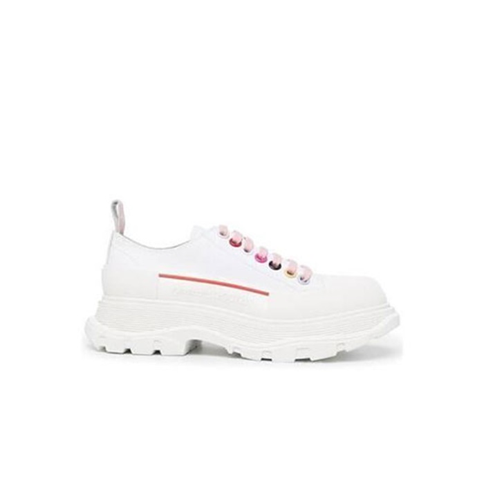 アレクサンダーマックイーンユニセックストレッドスリックスニーカーq05