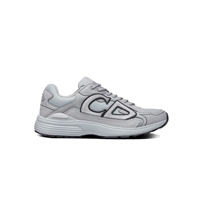 ディオールメンズB30グレーメッシュスニーカーi730