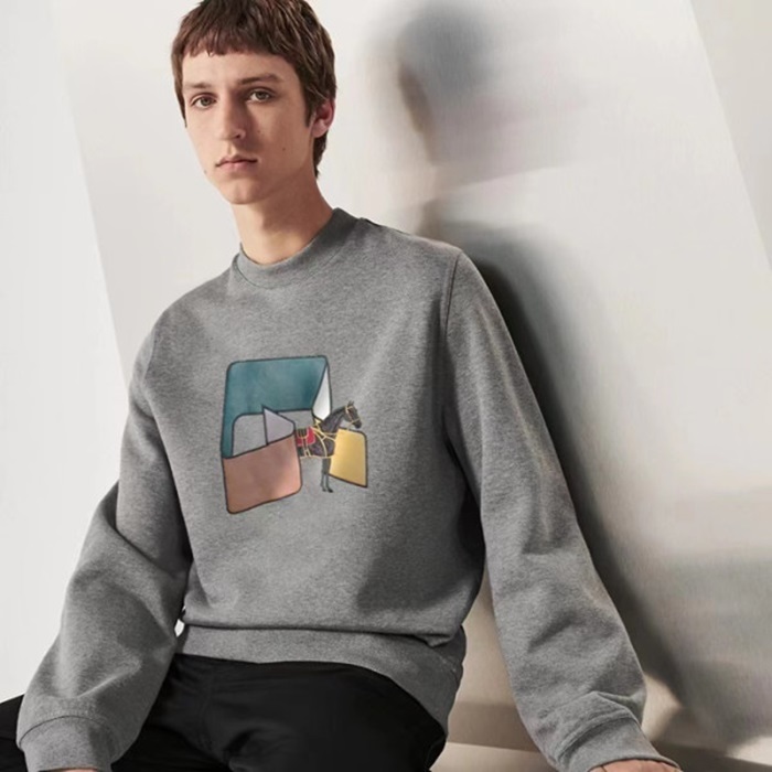 エルメスメンズモダングレースウェットシャツe316