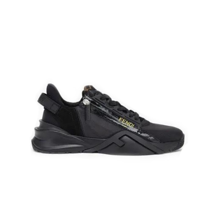ェンディメンズフローブラックスニーカーe511