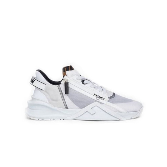 ェンディメンズフローホワイトスニーカーe512