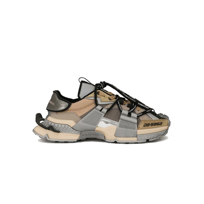 ドルチェ＆ガッバーナメンズミックススペースグレースニーカーl485