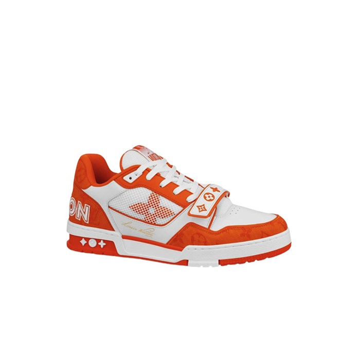 ルイヴィトンメンズストラップトレーナーオレンジv1955