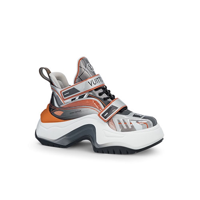 ルイヴィトンレディースアーチライト2.0プラットフォームスニーカーv1969