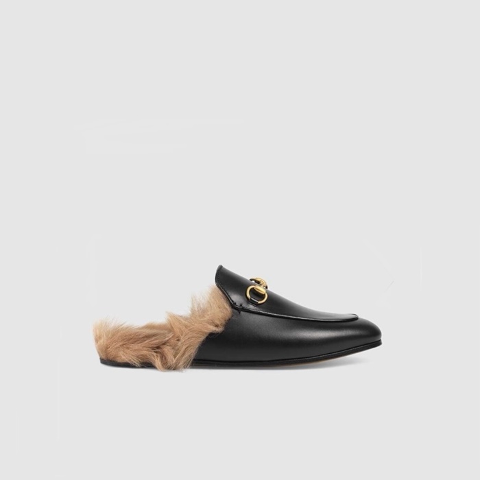 グッチレディースプリンスタウンレディースリイシディションスリッパu1064