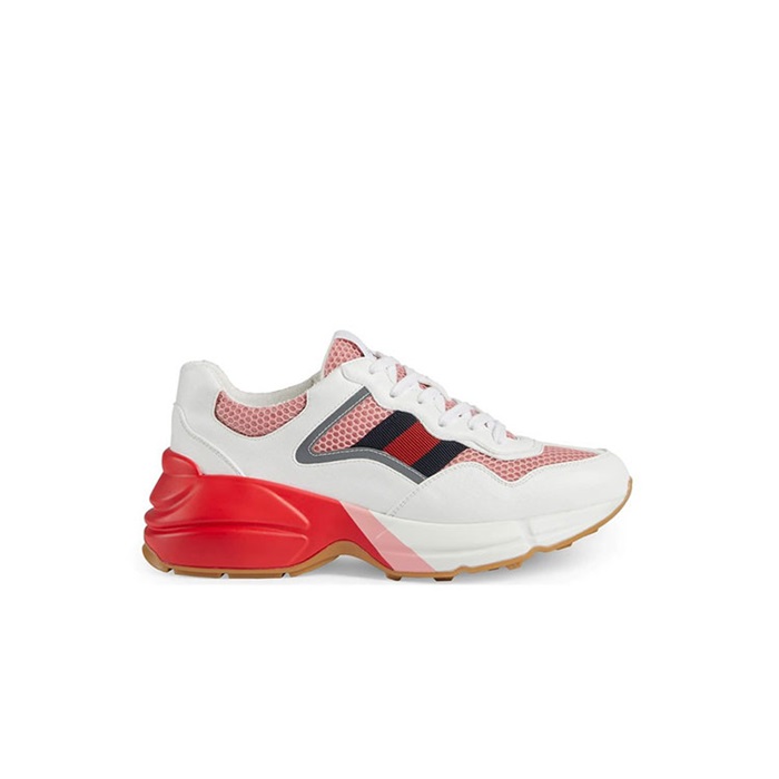 グッチレディースピンクスニーカーu1066