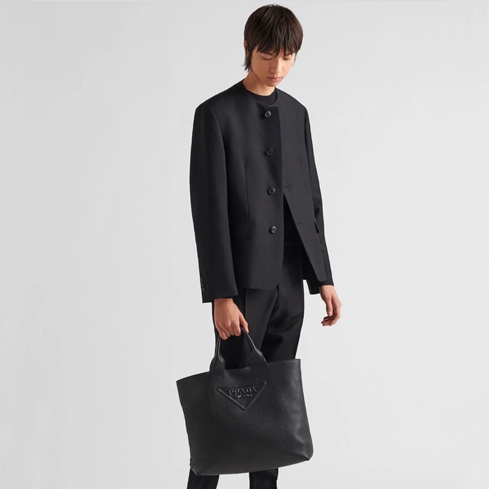 プラダメンズレザートートバッグr771