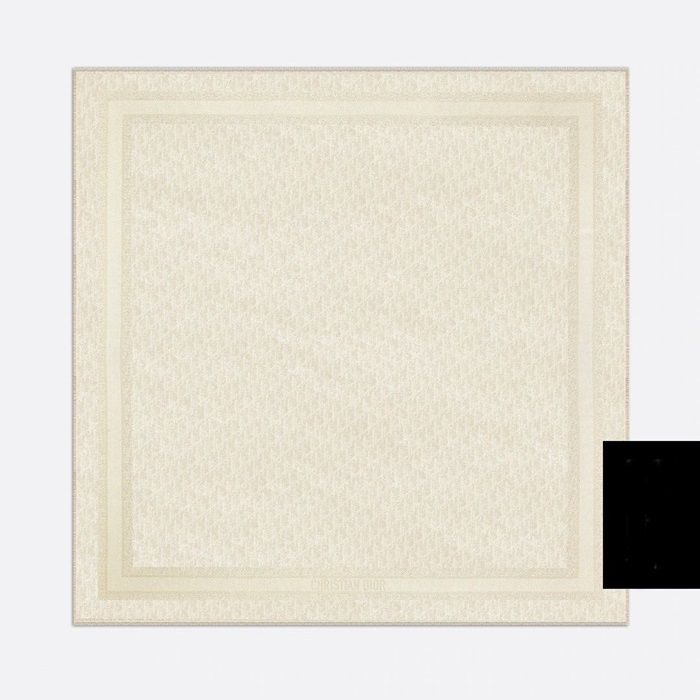 ディオールレディースアイボリーマフラーi788