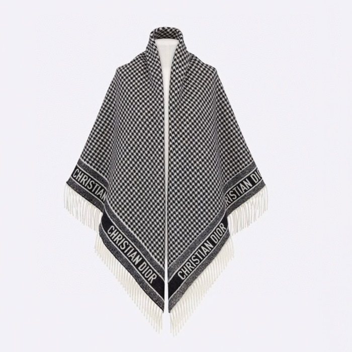 ディオールレディースブラックマフラーi790