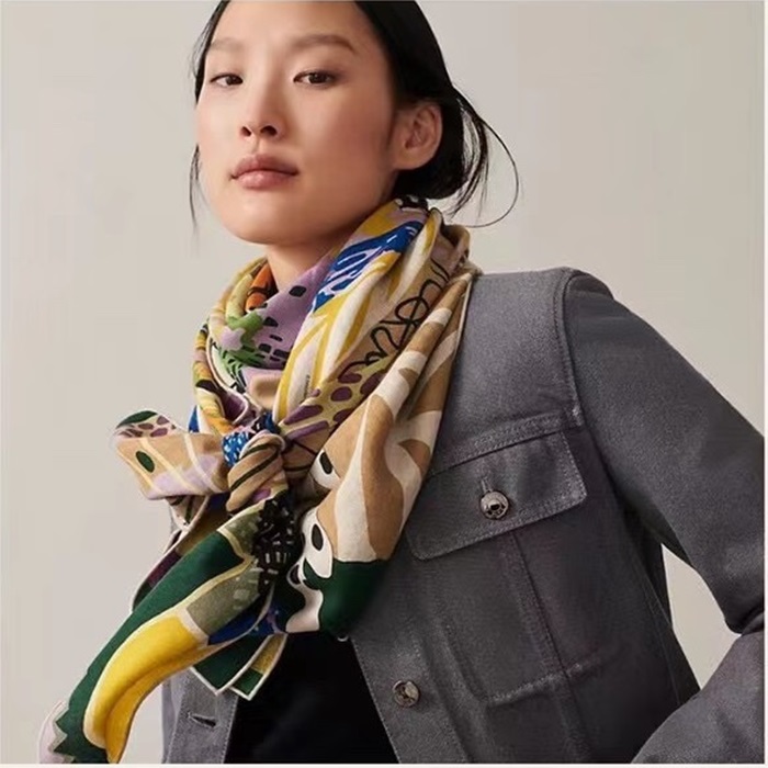 エルメスレディースグリーンニットe35