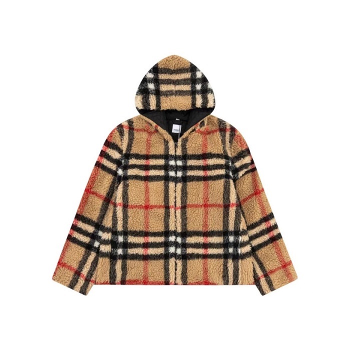 バーバリーメンズベージュジップアップジャケットu311