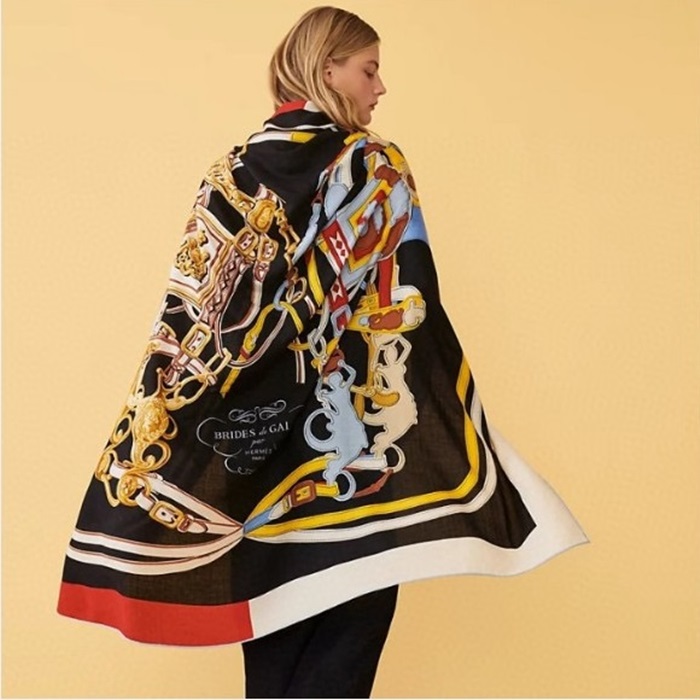 エルメスレディースブラックニットe463