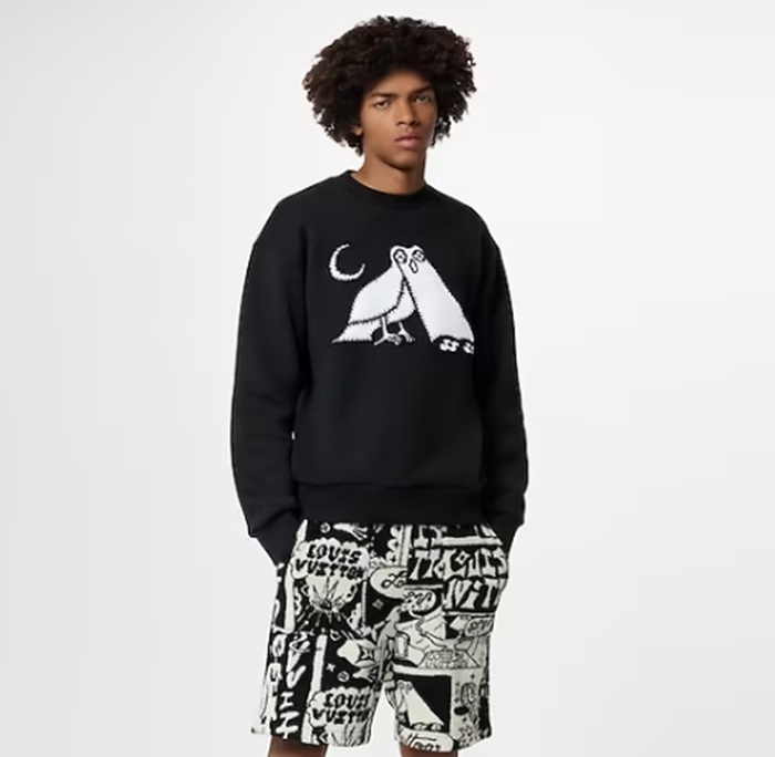 ルイヴィトンメンズクルーネックニットv2003