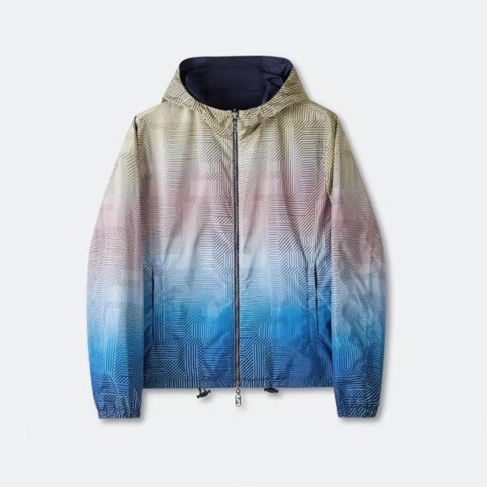 ェンディメンズブルー両面ジャケットe539