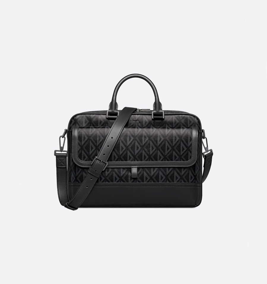 ディオールメンズブラックブリーフケースi838