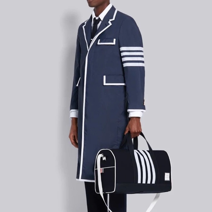 トムブラウンメンズブラックキープオールh123