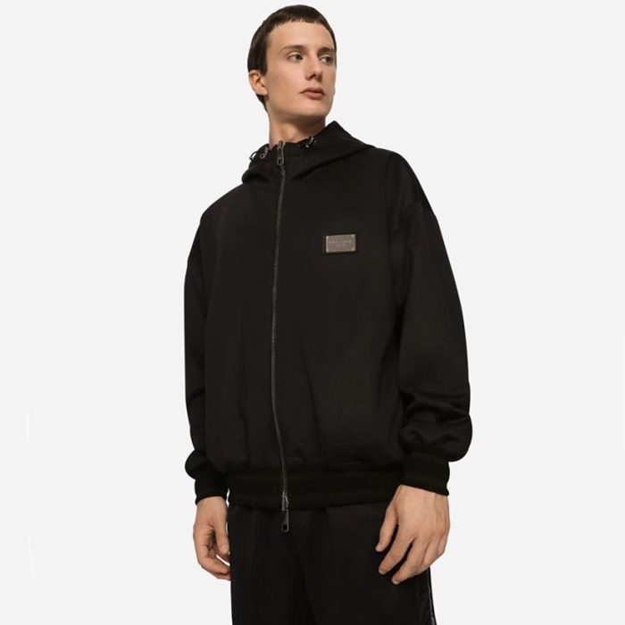 ドルチェ＆ガッバーナメンズブラック両面ジャケットl503