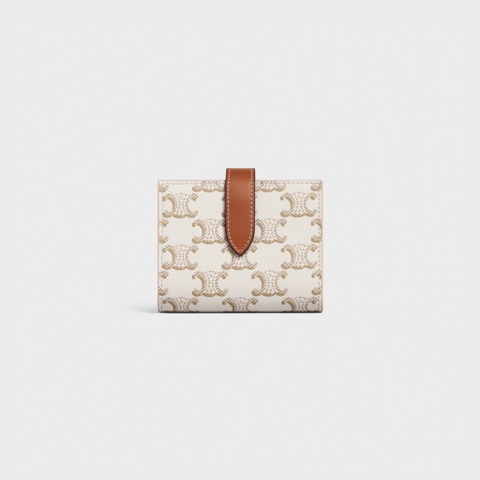 セリーヌレディースホワイト財布e246