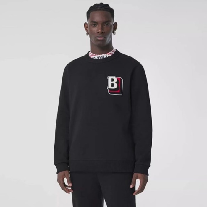 バーバリーメンズクルーネックスウェットシャツu340