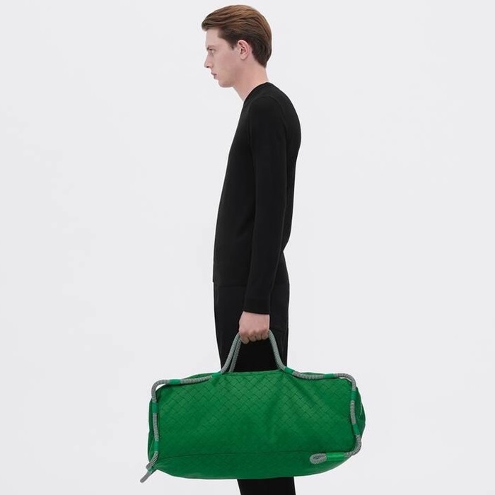 ボッテガヴェネタメンズグリーンキープオールv229