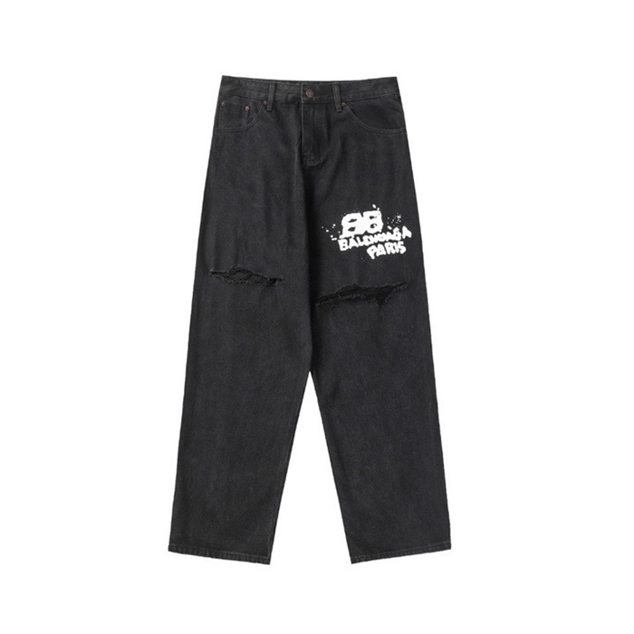 バレンシアガメンズブラックジーンズa814