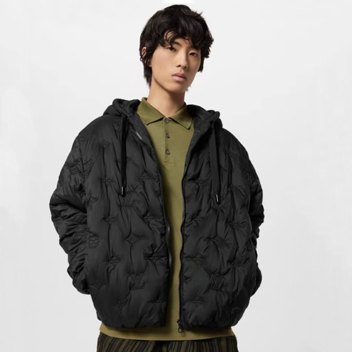 ルイヴィトンメンズブラックジャケットv2032