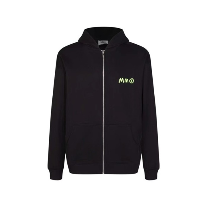 メゾンマルジェラメンズブラックフーディi224