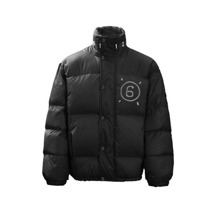 メゾンマルジェラメンズブラックパディングi225