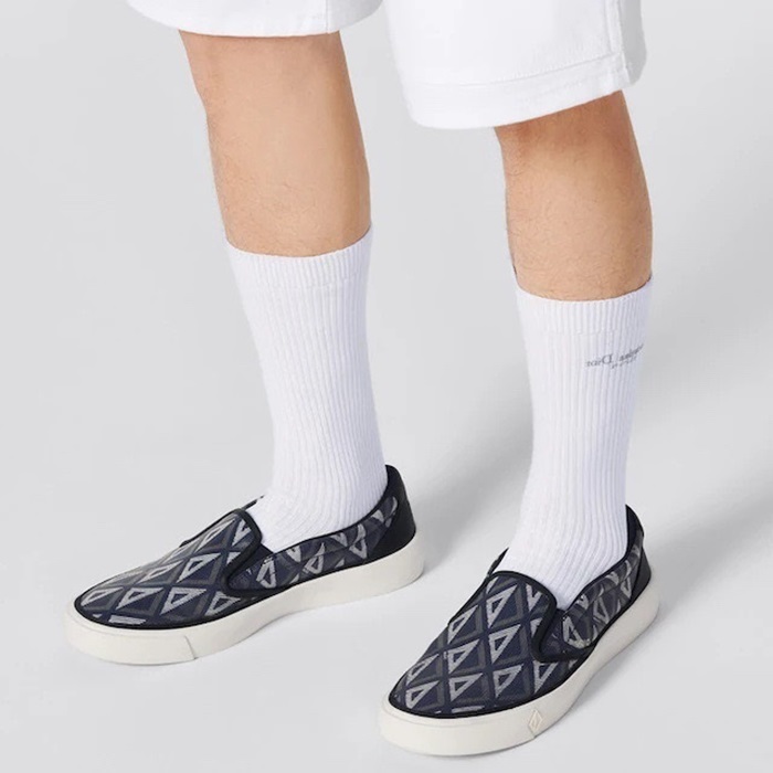 ディオールメンズブルーローファーi854