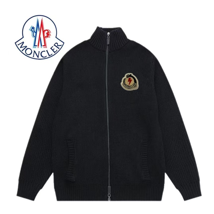 モンクレールメンズジップアップニットo218