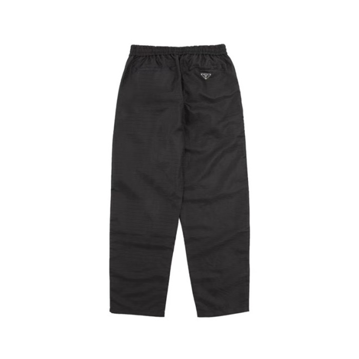 プラダメンズカジュアルブラックパンツr841