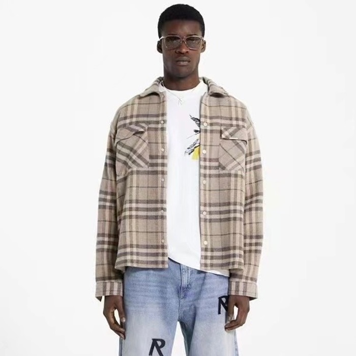 レプレゼントメンズベージュシャツp91