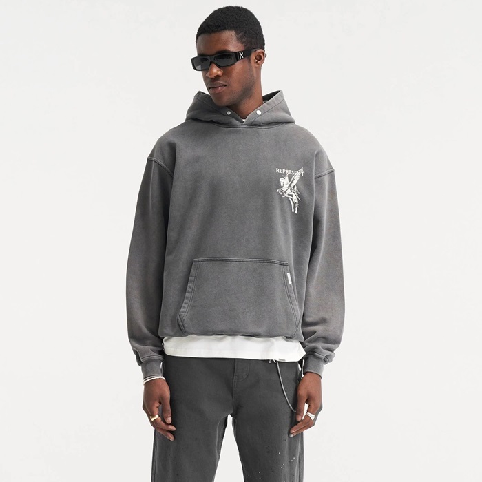 ルイヴィトンメンズグレーフーディv2036