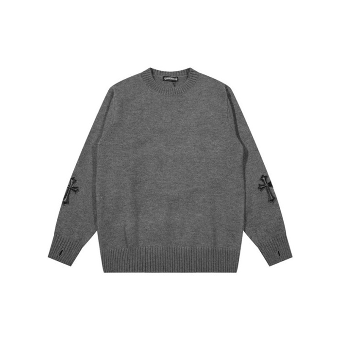 クロムハーツメンズグレーニットh214