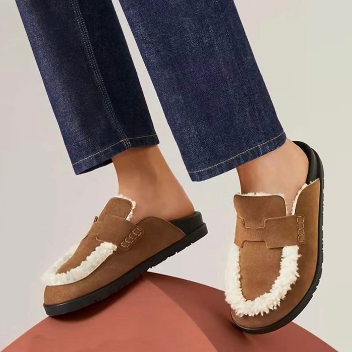 エルメスレディースベージュブローファーe521