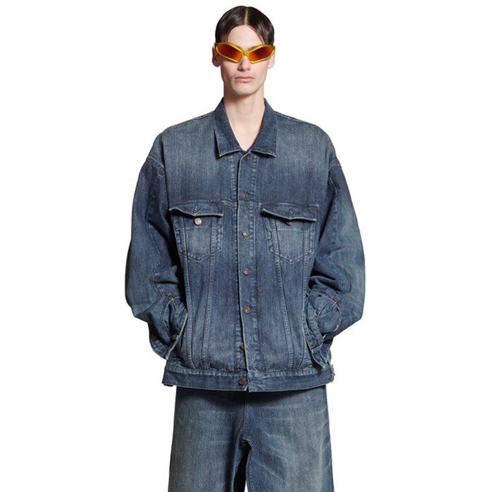 バレンシアガメンズブルージャケットa861