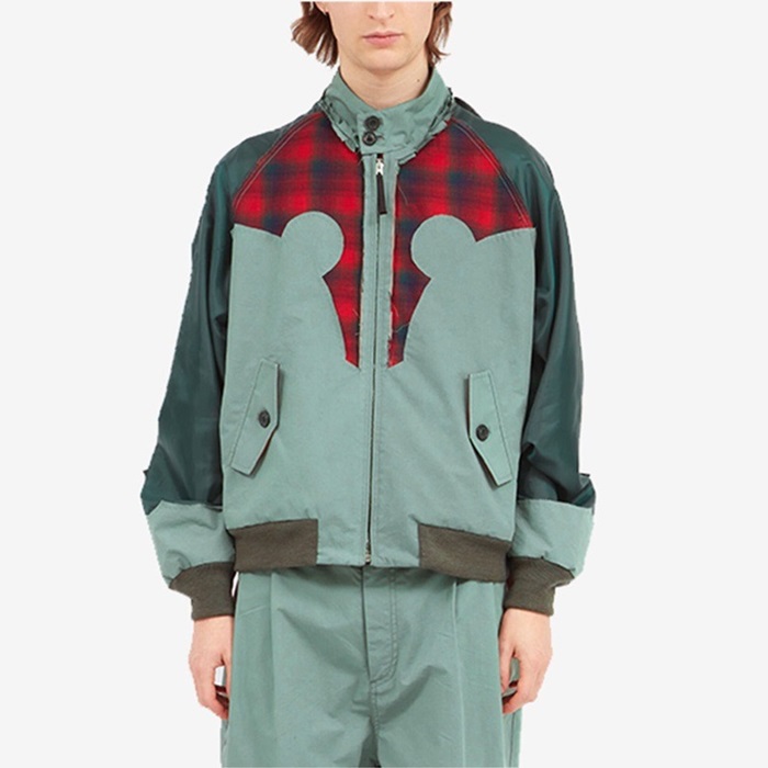 メゾンマルジェラメンズグリーンジャケットi240