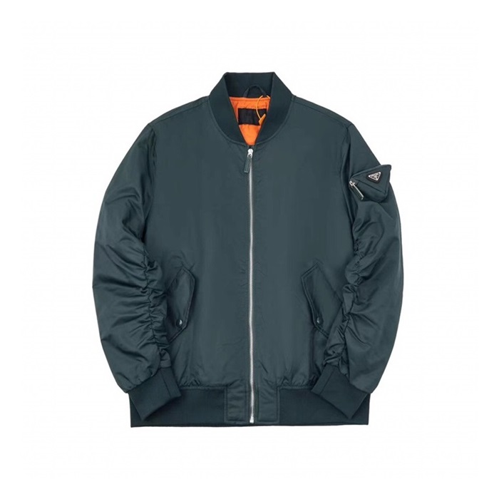 プラダメンズモダングリーンジャケットr856