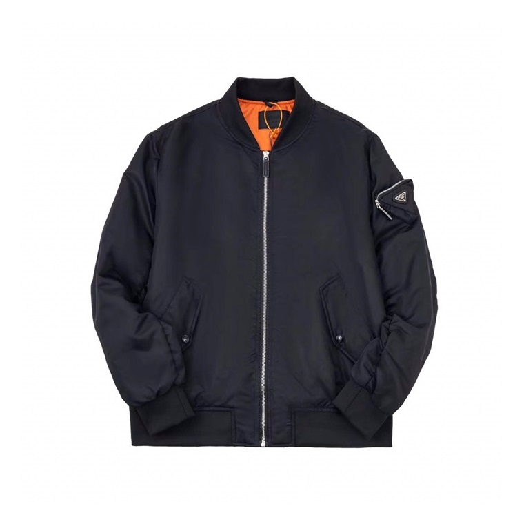 プラダメンズモダンブラックジャケットr858