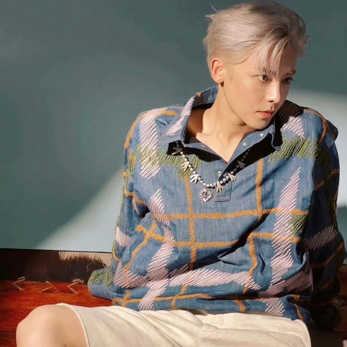 ディオールメンズカジュアルブルーシャツi864