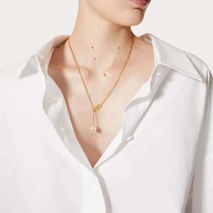 ヴァレンティノレディースゴールドネックレスc419