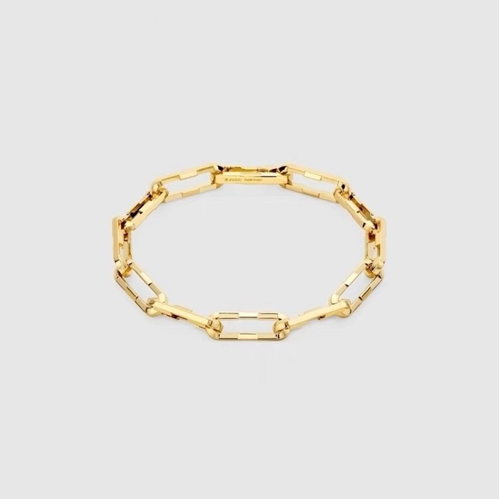 グッチレディースイエローゴールドブレスレットc439