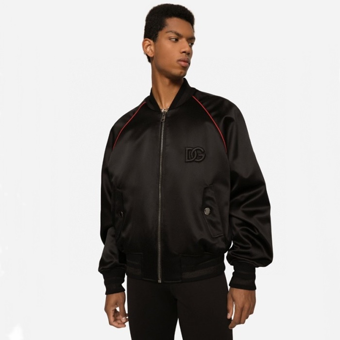 ドルチェ＆ガッバーナメンズブラックジャケットl508