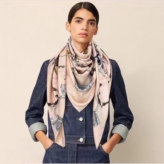 エルメスレディースピンクニットe526