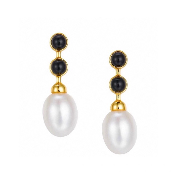 ボッテガヴェネタレディースイエローゴールドピアスc457