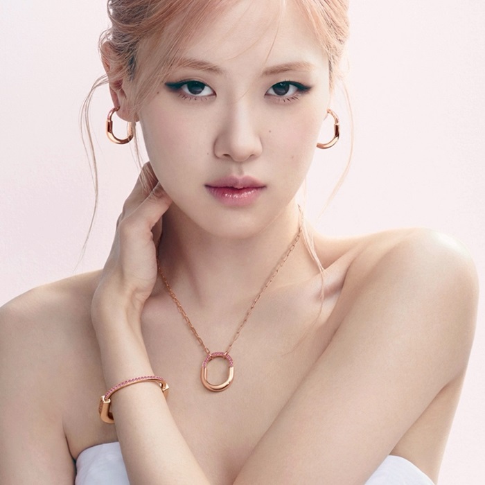 ティファニーレディースローズゴールドネックレスc460