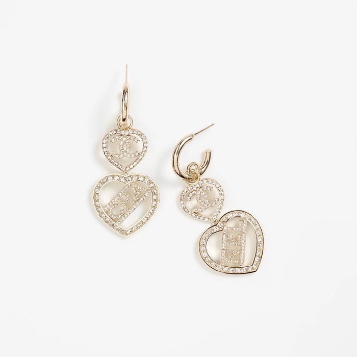 シャネルレディースゴールドピアスc479