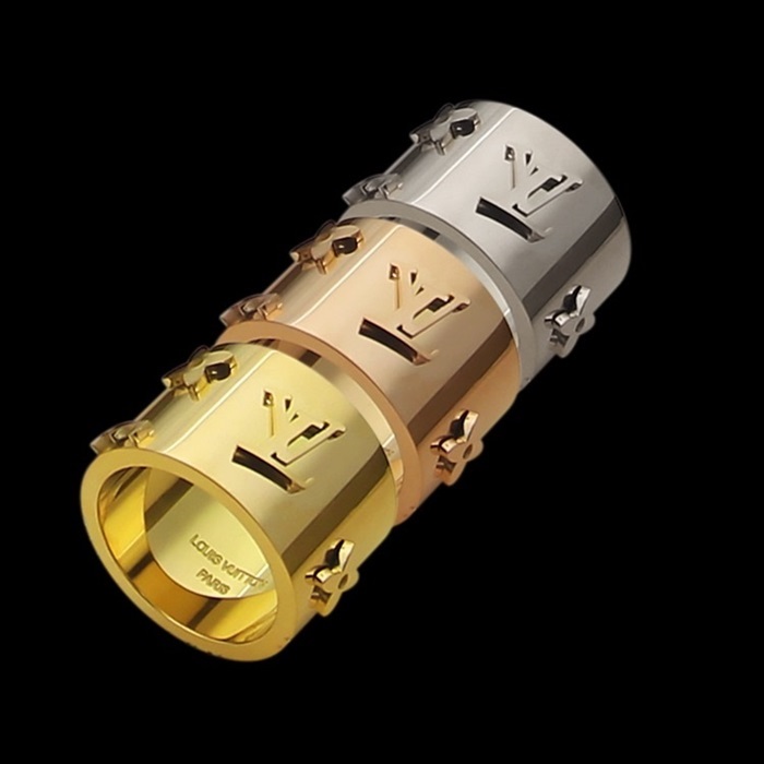 ルイヴィトンレディースゴールドリングc528