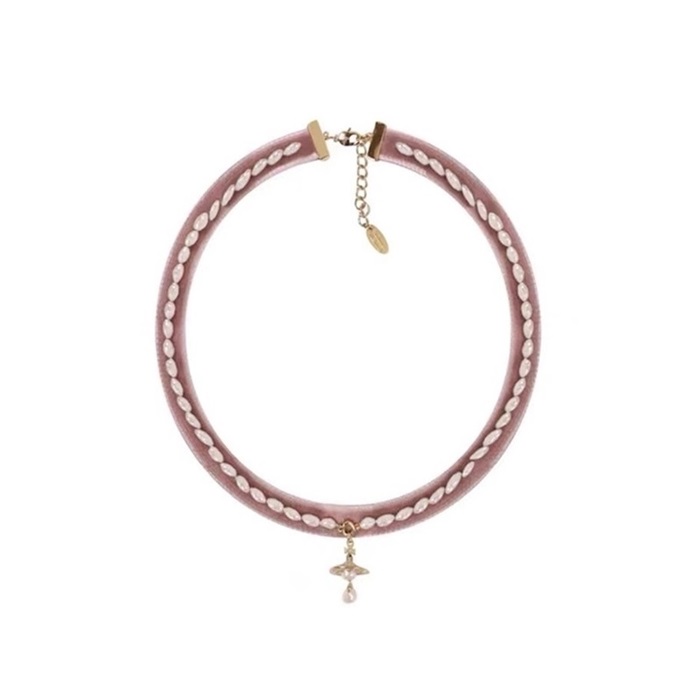 ヴィヴィアンウエストウッドレディースイエローゴールドネックレスc541